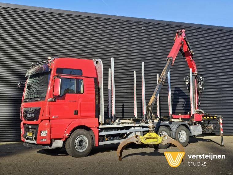 MAN TGX 26.580 6x4 BL / RETARDER / EPSILON Q170Z96 / HOLZ